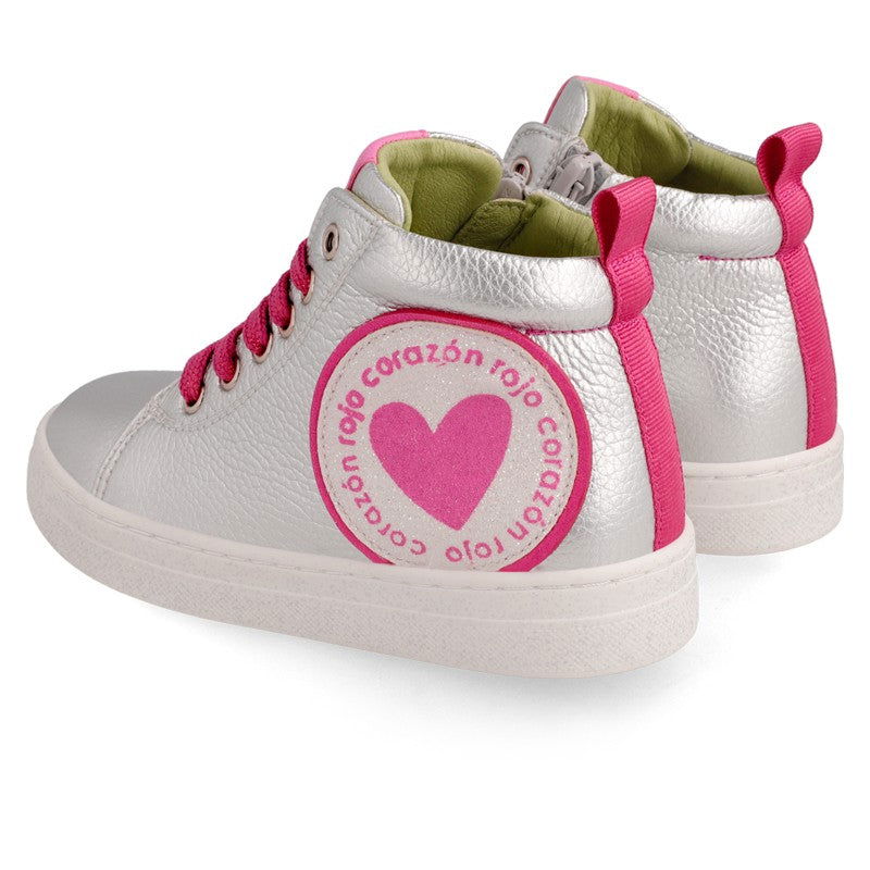 Agata Ruiz De La Prada Sneakersy dla dziewczynki 211945-B srebrny - - #tag1# - #tag2# - #tag3# - #tag4#