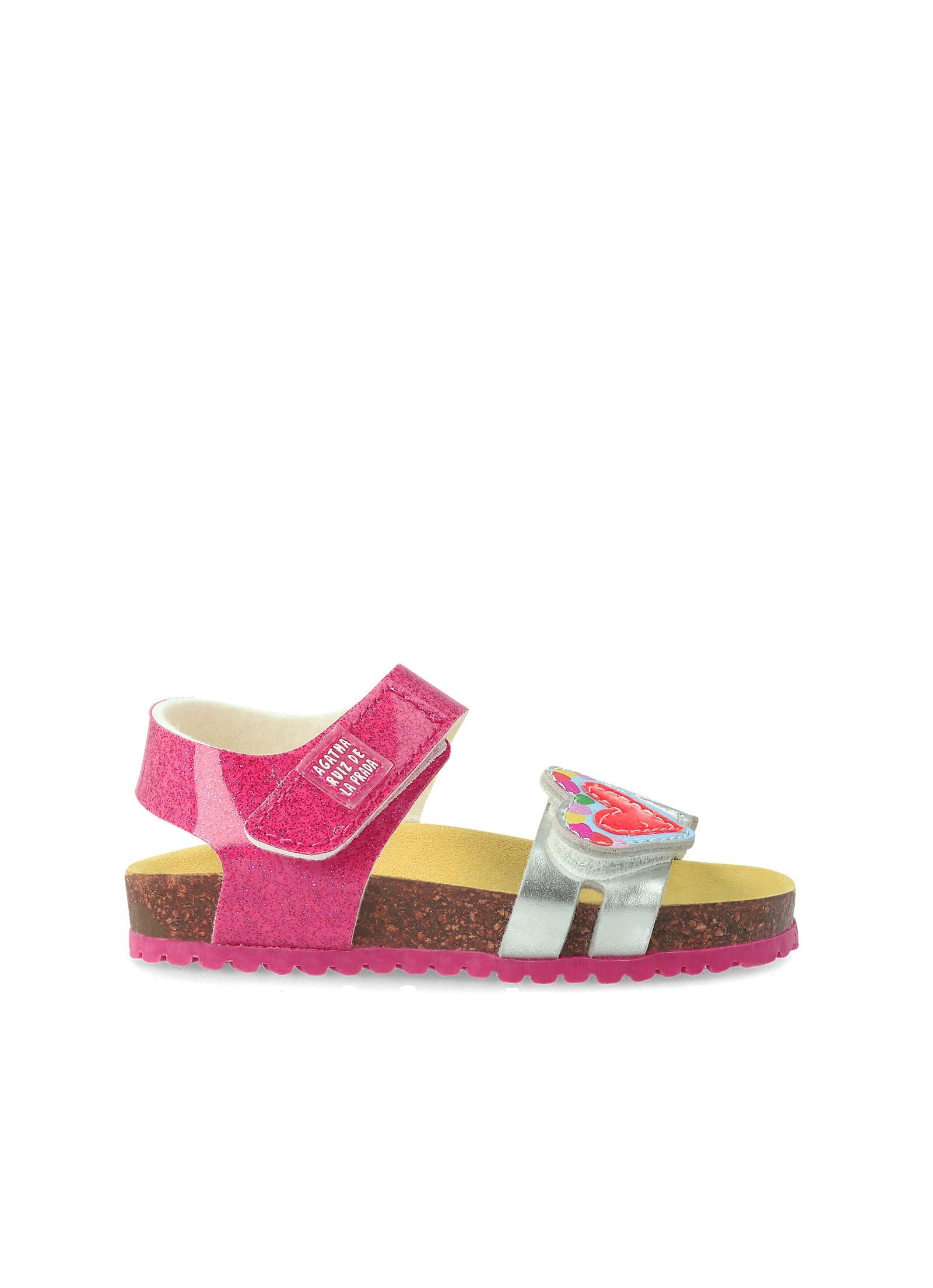 Agatha Ruiz De La Prada Sandały dziewczęce 232961-A kolor fuksja - - #tag1# - #tag2# - #tag3# - #tag4#