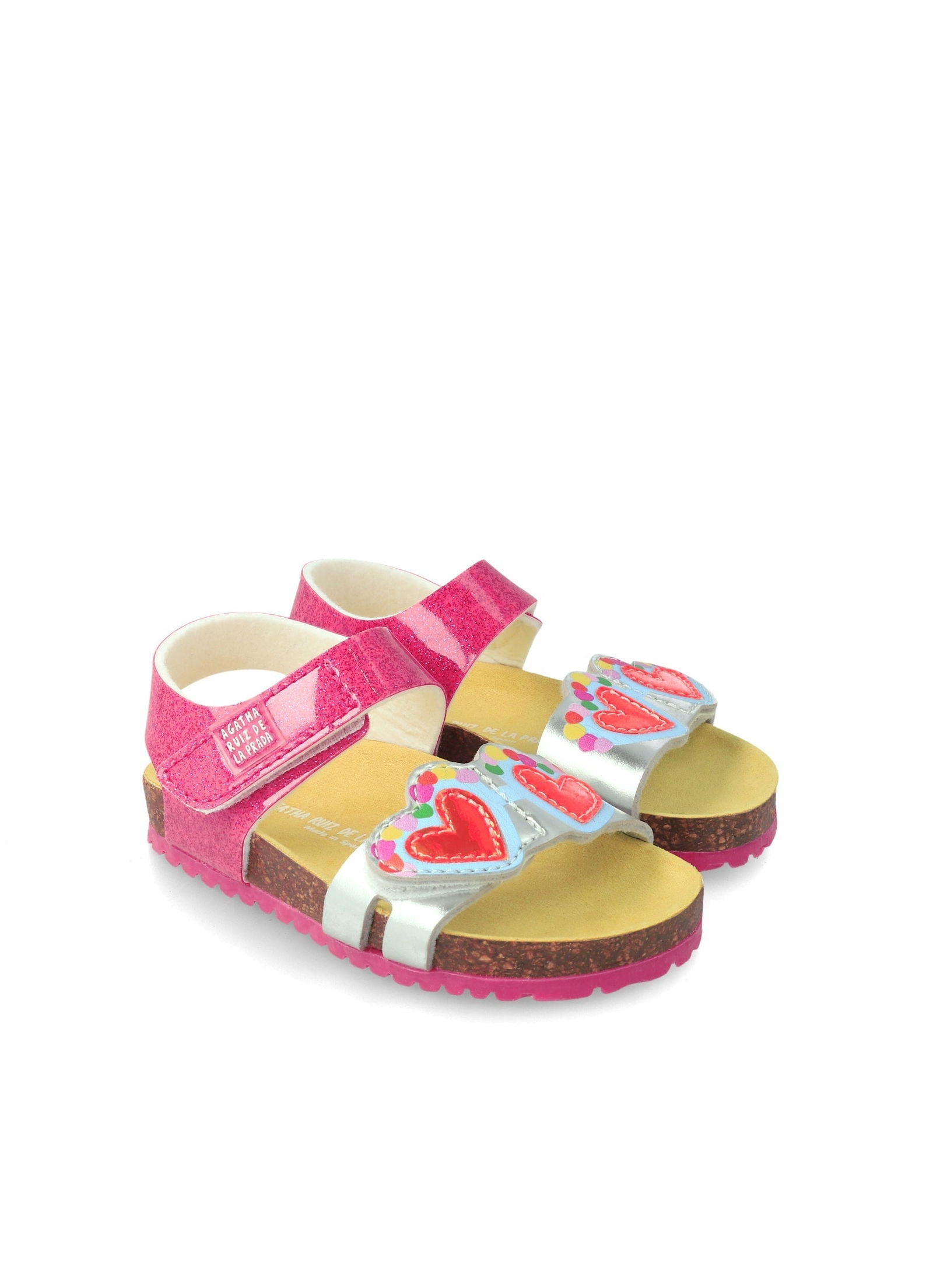 Agatha Ruiz De La Prada Sandały dziewczęce 232961-A kolor fuksja - - #tag1# - #tag2# - #tag3# - #tag4#