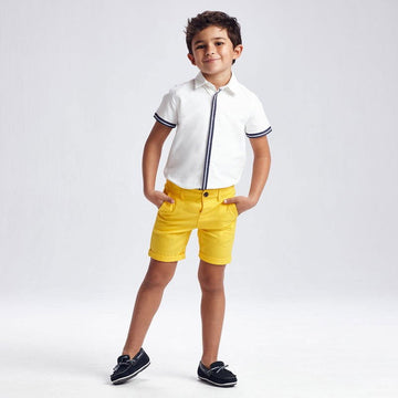 Bermudy dla chłopców Mayoral 202-45 Żółty - - #tag1# - #tag2# - #tag3# - #tag4#