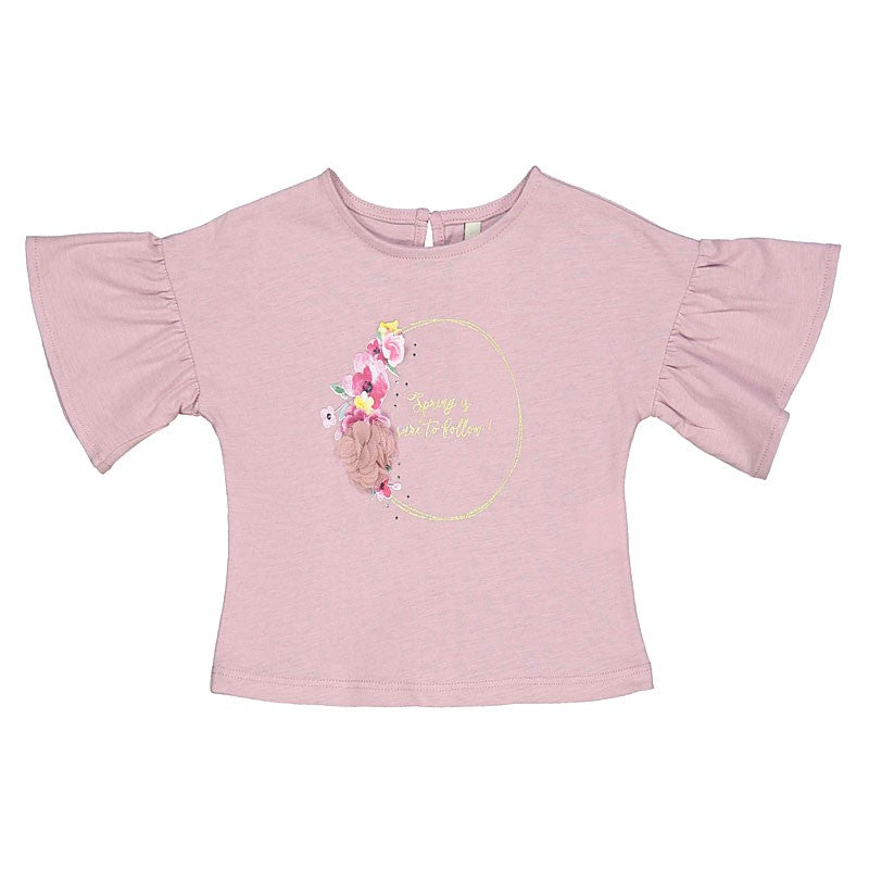 Birba Bluzka z krótkim rękawem Baby Girl 44121-00 50I kolor różowy - - #tag1# - #tag2# - #tag3# - #tag4#