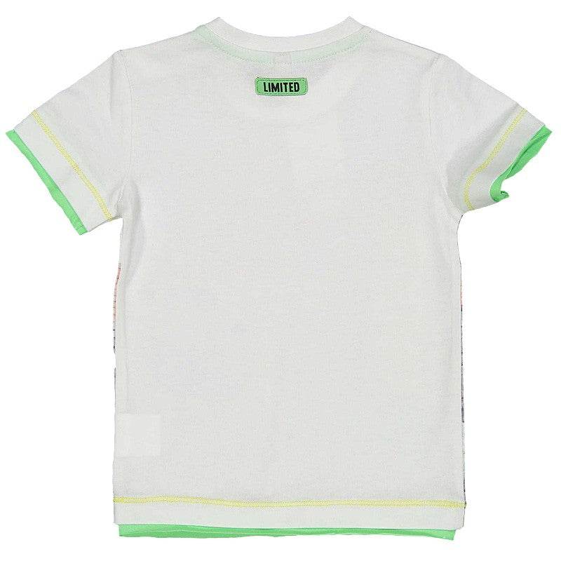 Birba Koszulka z krótkim rękawem Baby Boy 44065-00 15A kolor biały - - #tag1# - #tag2# - #tag3# - #tag4#
