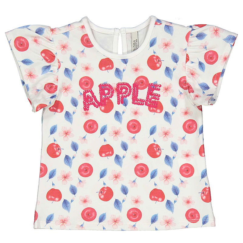 Birba Koszulka z krótkim rękawem Baby Girl 44128-00 95Z kolor czerwony - - #tag1# - #tag2# - #tag3# - #tag4#