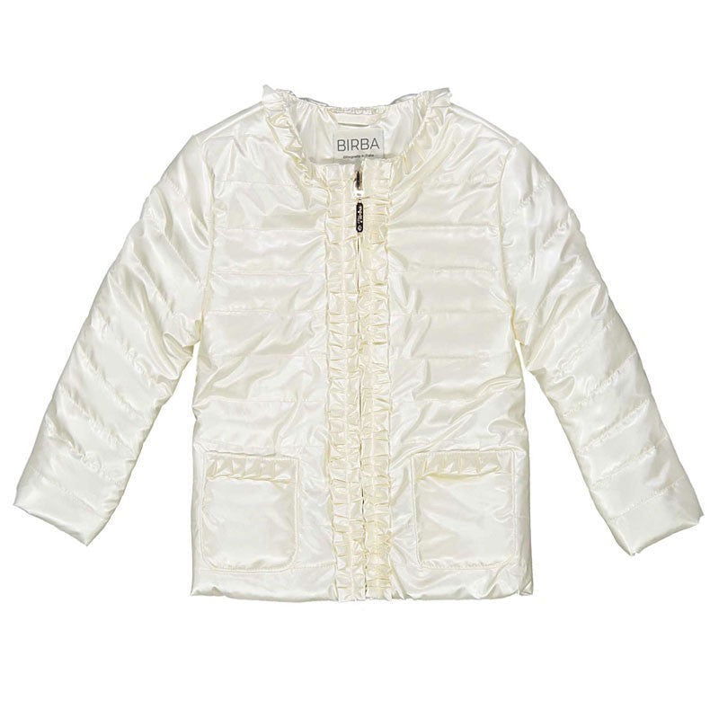 Birba Kurtka przejściowa Baby Girl 47002-00 15K kolor krem - - #tag1# - #tag2# - #tag3# - #tag4#
