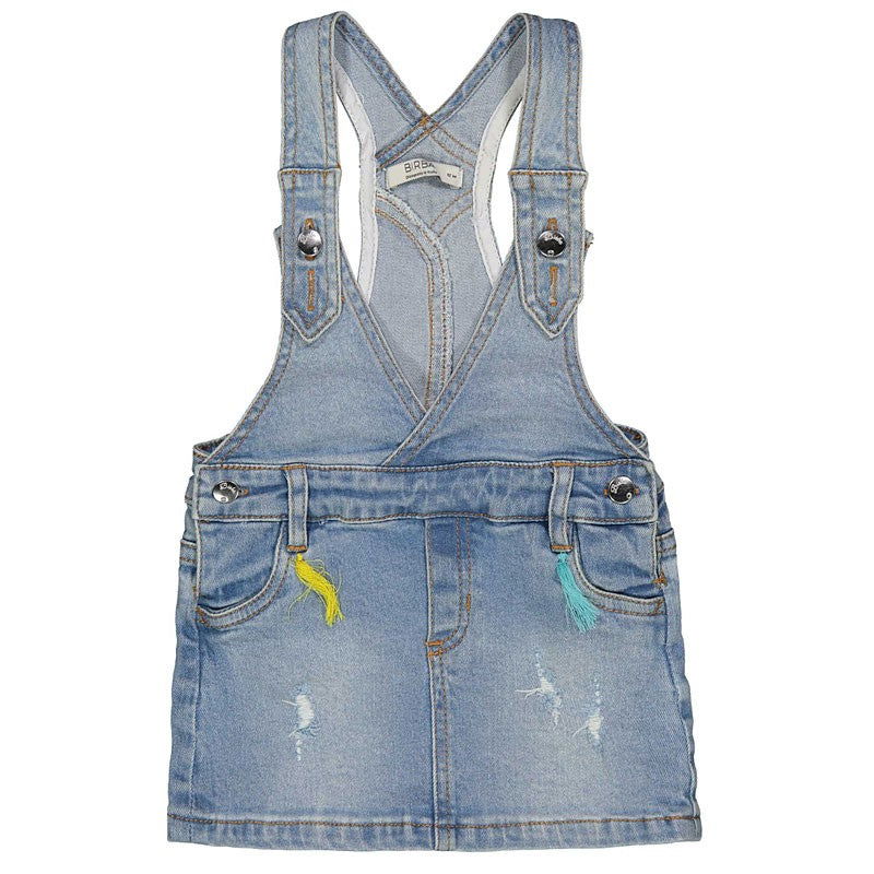 Birba Ogrodniczka Baby Girl 45501-00 60A kolor niebieski - - #tag1# - #tag2# - #tag3# - #tag4#