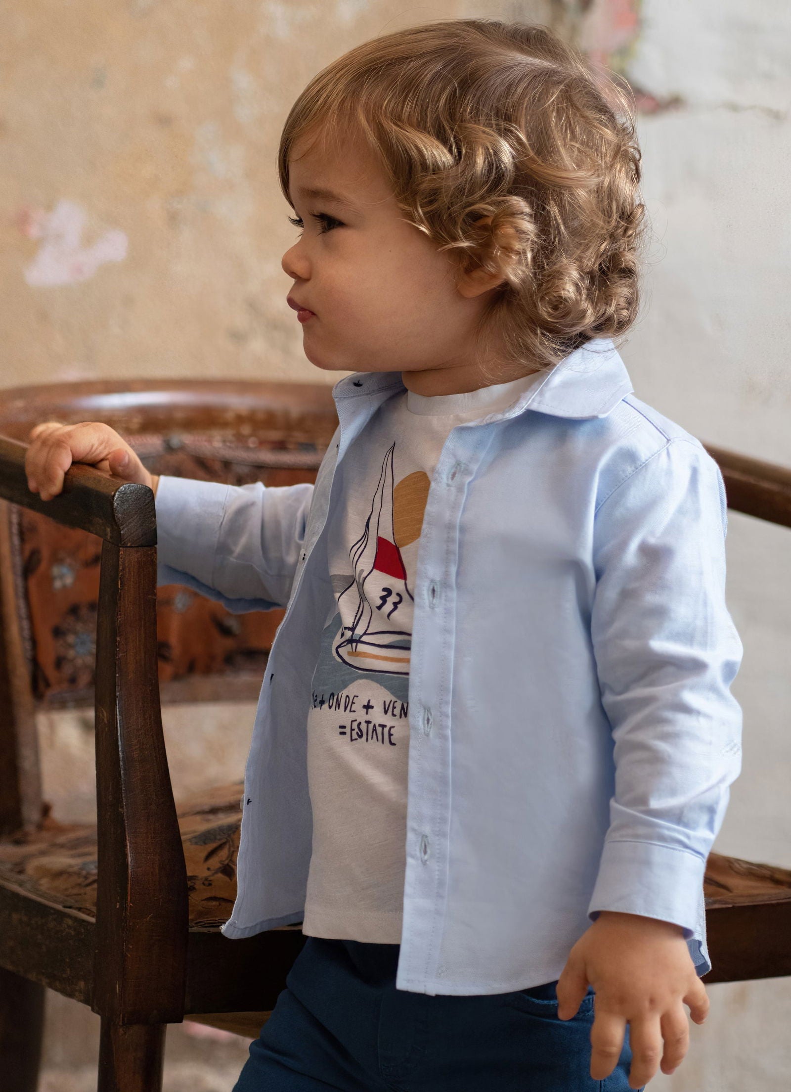 Birba&Trybeyound 60012-00-96Z Koszula długi rękaw kolor niebieski - - #tag1# - #tag2# - #tag3# - #tag4#