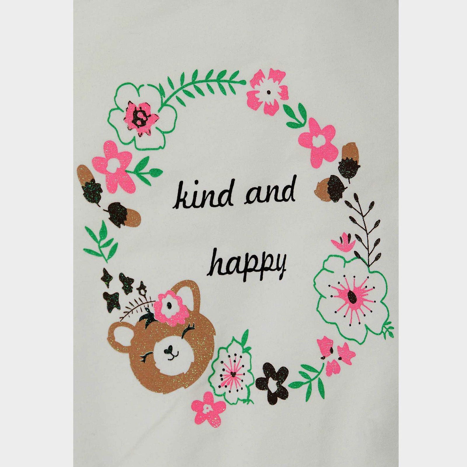 Bluza Happy dziewczęca szary Breeze 19228-10924 GKMOD - - #tag1# - #tag2# - #tag3# - #tag4#
