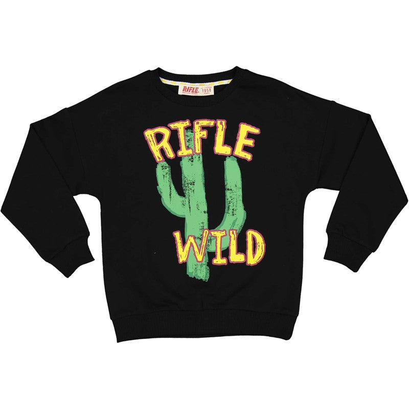 Bluza chłopięca RIFLE 26918-00 kolor czarny - - #tag1# - #tag2# - #tag3# - #tag4#