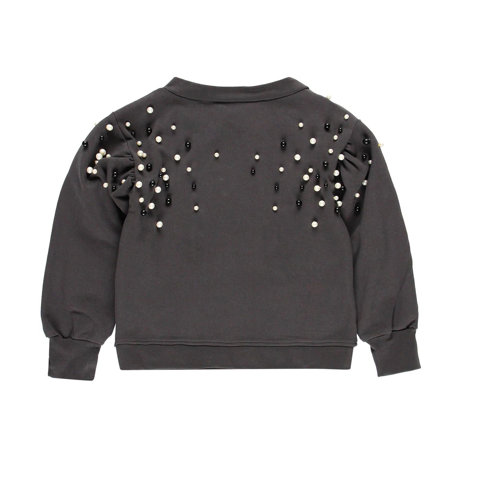 Bluza dla dziewczynki Boboli 449175-8076 kolor grafit - - #tag1# - #tag2# - #tag3# - #tag4#