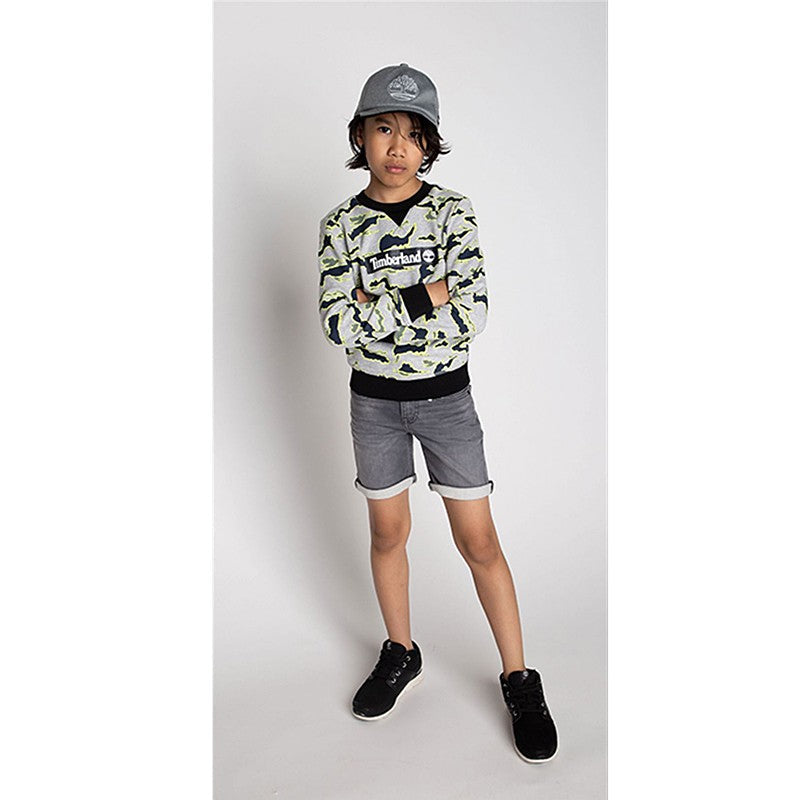 Bluza moro chłopięca TIMBERLAND T25S18-Z40 kolor szary - - #tag1# - #tag2# - #tag3# - #tag4#
