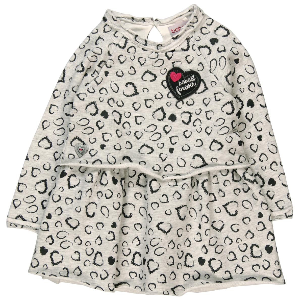 Boboli 244033_9608 sukienka kolor popiel - - #tag1# - #tag2# - #tag3# - #tag4#