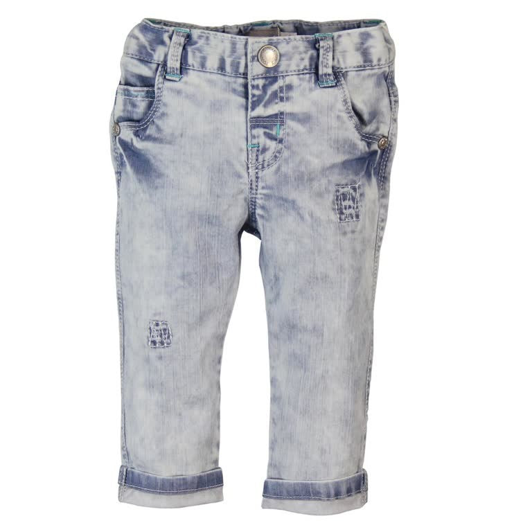 Boboli 323019-BLEACH spodnie kolor jasny niebieski - - #tag1# - #tag2# - #tag3# - #tag4#