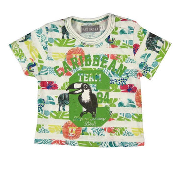 Boboli 343044-9482 T-shirt kolor KIWI -  - #tag1# - #tag2# - #tag3# - #tag4#