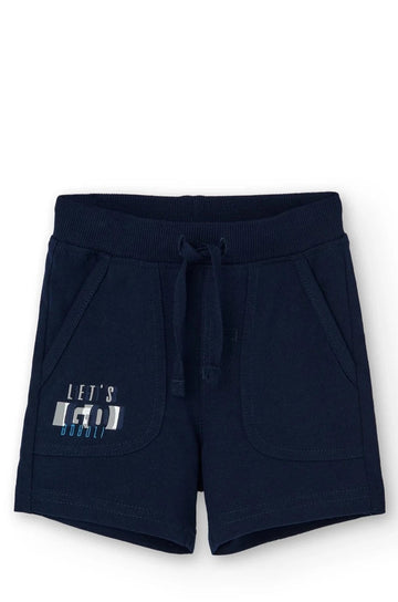 Boboli 396019-2440 Szorty chłopiec kolor granat -  - #tag1# - #tag2# - #tag3# - #tag4#