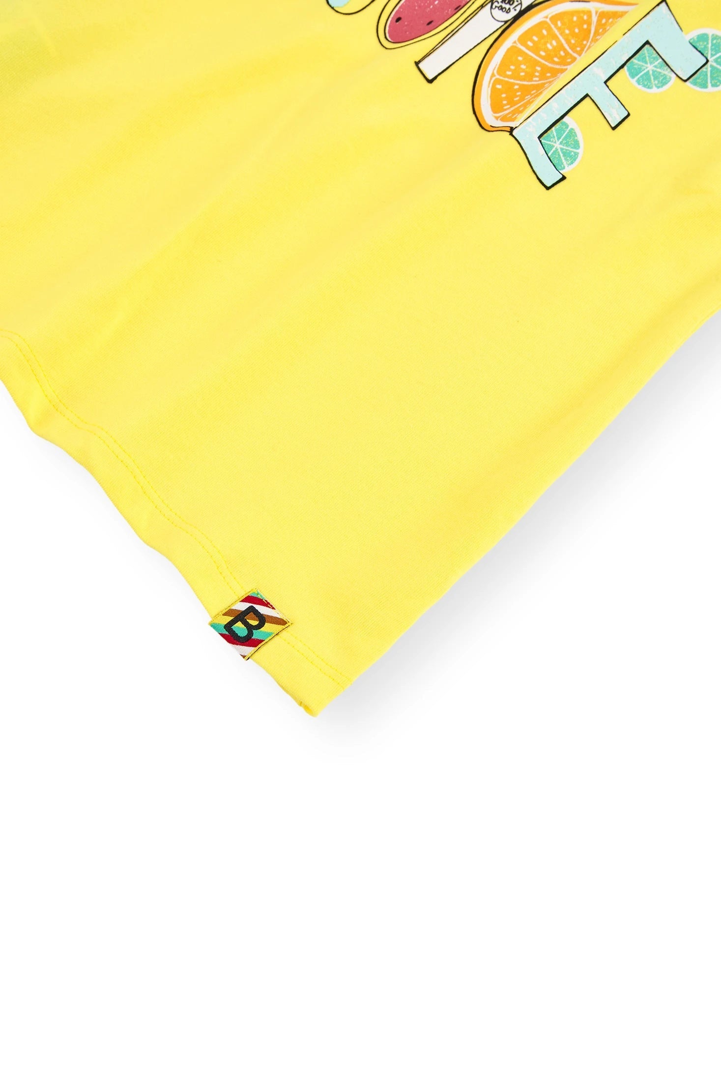 Boboli 456050-1180 Bluzka dziewczynka kolor żółty - - #tag1# - #tag2# - #tag3# - #tag4#