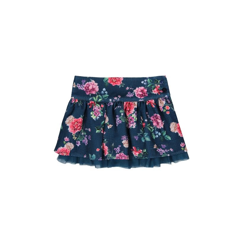 Boboli 726229-9884 Spódnica dla dziewczynki kolor granat - - #tag1# - #tag2# - #tag3# - #tag4#