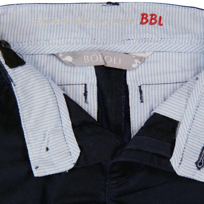 Boboli Spodnie 731180-2440 kolor granat - - #tag1# - #tag2# - #tag3# - #tag4#