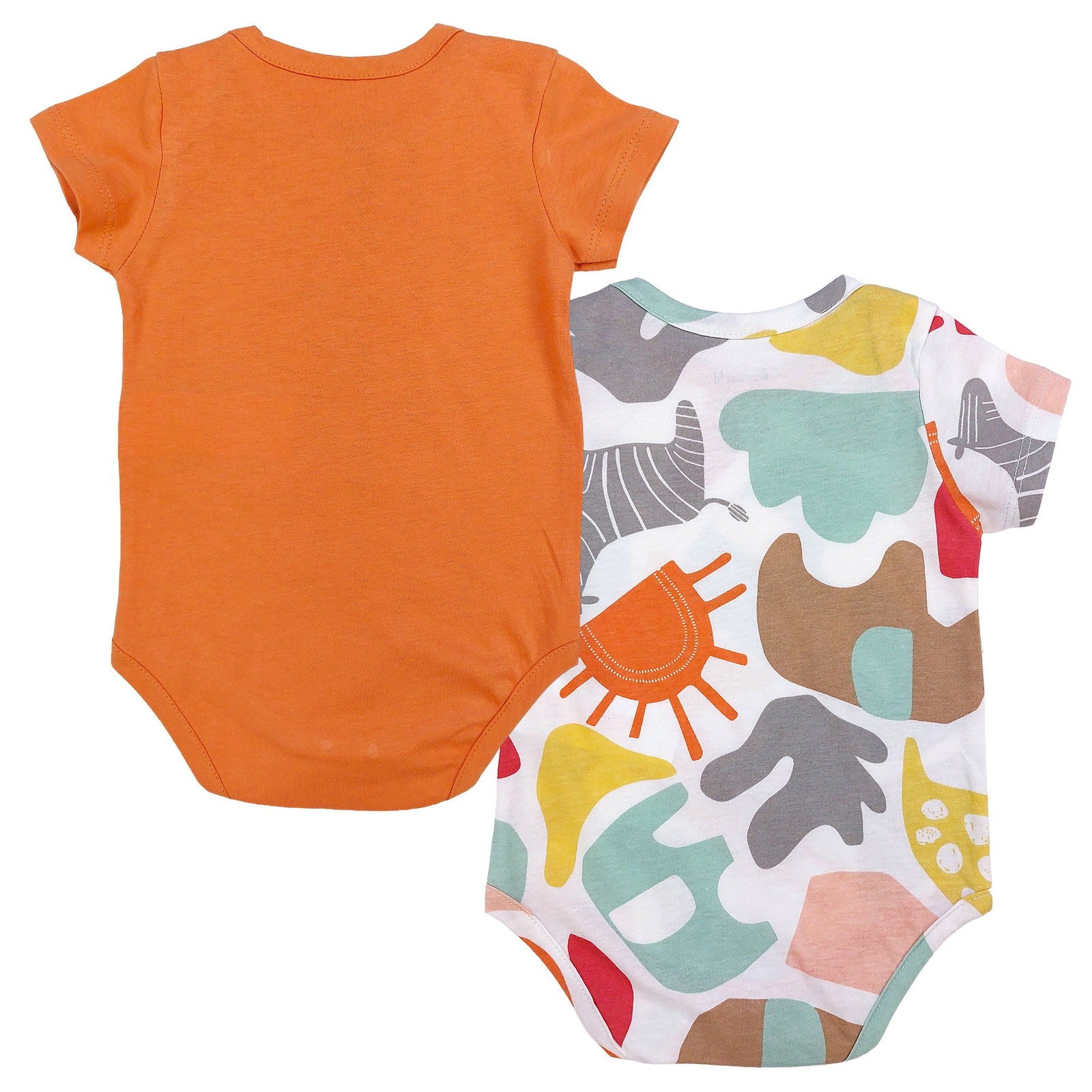 Body Niemowlęce Zebra 2 Pak chłopak pomarańcz 18243-24624 GKMOC - - #tag1# - #tag2# - #tag3# - #tag4#