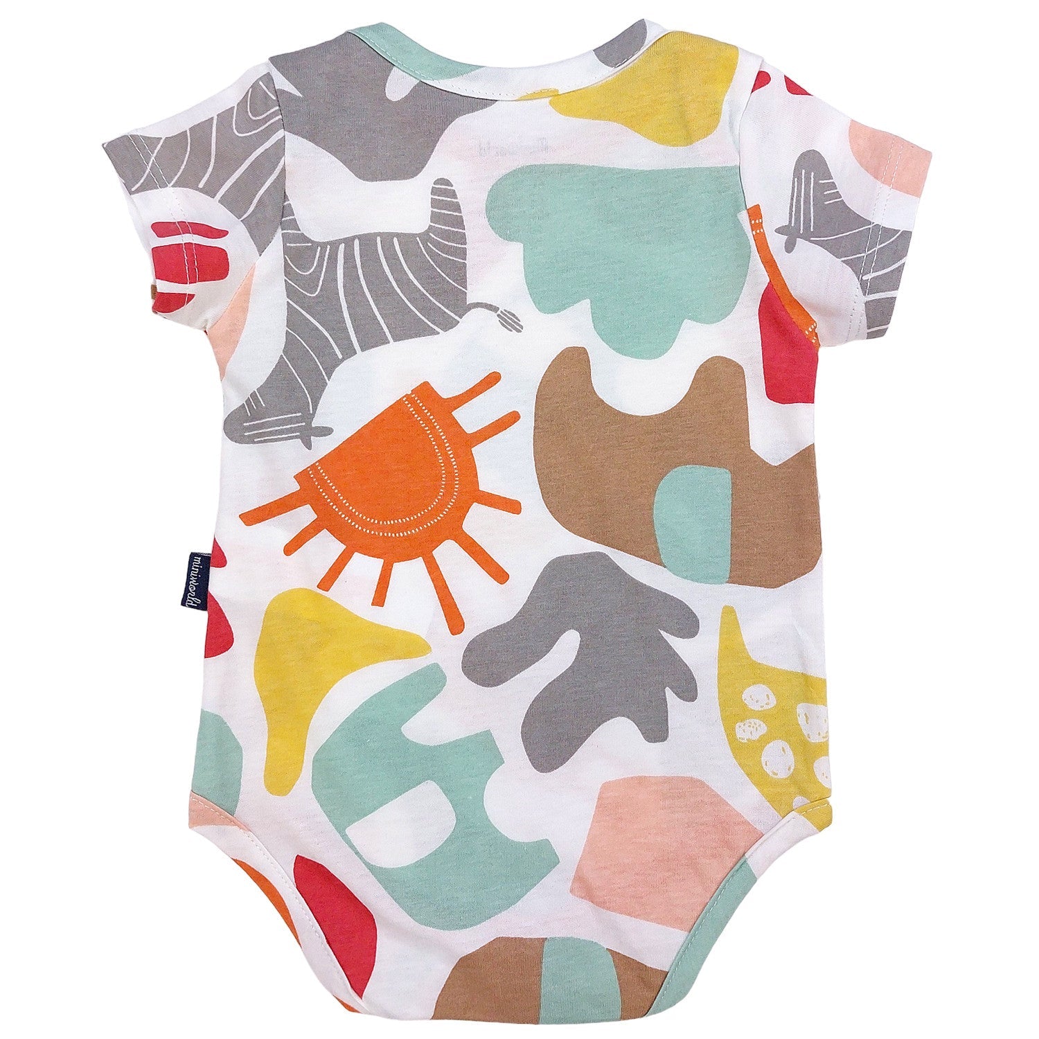 Body Niemowlęce Zebra 2 Pak chłopak pomarańcz 18243-24624 GKMOC - - #tag1# - #tag2# - #tag3# - #tag4#