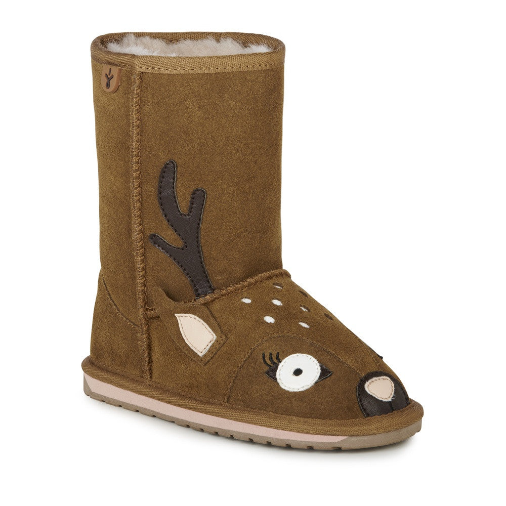 Botki EMU AUSTRALIA Deer K12073-Chestnut brąz - - #tag1# - #tag2# - #tag3# - #tag4#