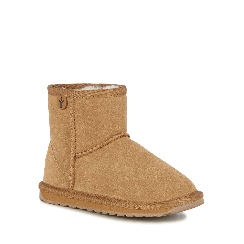 Botki EMU AUSTRALIA Wallaby Mini K10103-Chestnut brąz - - #tag1# - #tag2# - #tag3# - #tag4#