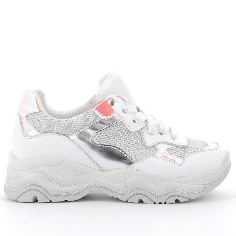 Buty sneakersy dla dziewczynki Primigi 5381111 biały - - #tag1# - #tag2# - #tag3# - #tag4#