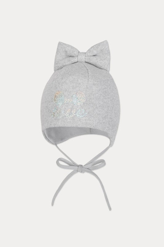 Czapka BEAUTY dla dzieci Broel kolor szary - - #tag1# - #tag2# - #tag3# - #tag4#