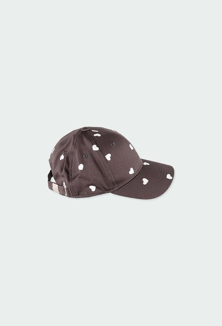 Czapka dla dziewczynki Boboli 490294-8119 kolor szary - - #tag1# - #tag2# - #tag3# - #tag4#