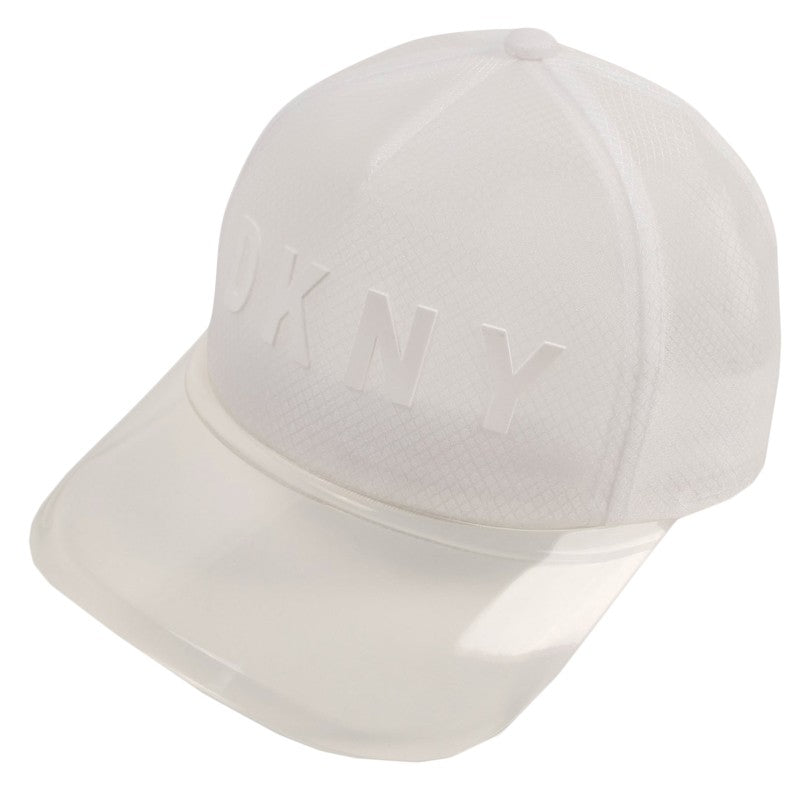 Czapka z daszkiem typu baseball DKNY D31276-10B kolor biały - - #tag1# - #tag2# - #tag3# - #tag4#