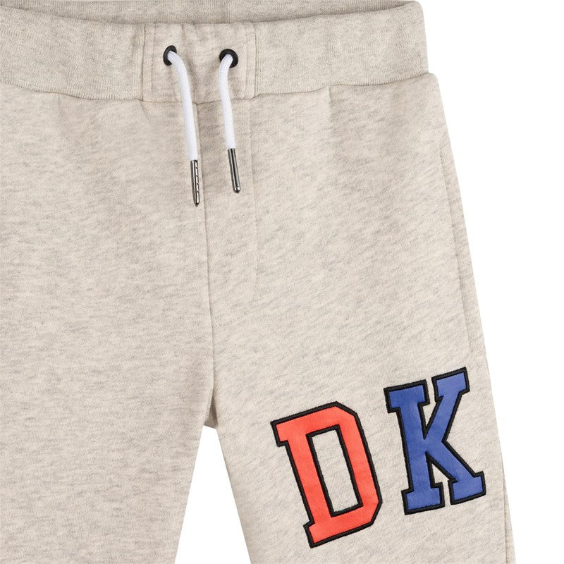 DKNY D24750-C13 Spodnie dresowe chłopięce kolor szary - - #tag1# - #tag2# - #tag3# - #tag4#