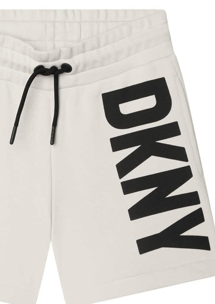 DKNY D34A91-119 Szorty dziewczynka kolor biały - - #tag1# - #tag2# - #tag3# - #tag4#