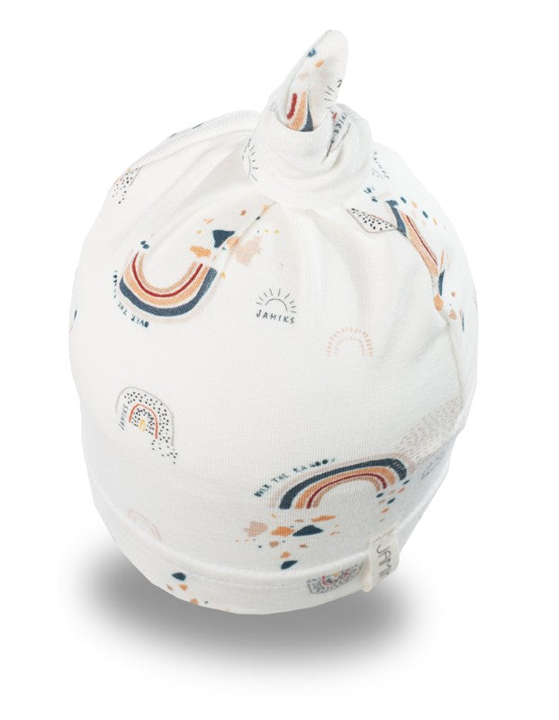 INGMAR Czapka dla chłopców Jamiks JWD027-4 kolor krem/pomarańcz - - #tag1# - #tag2# - #tag3# - #tag4#