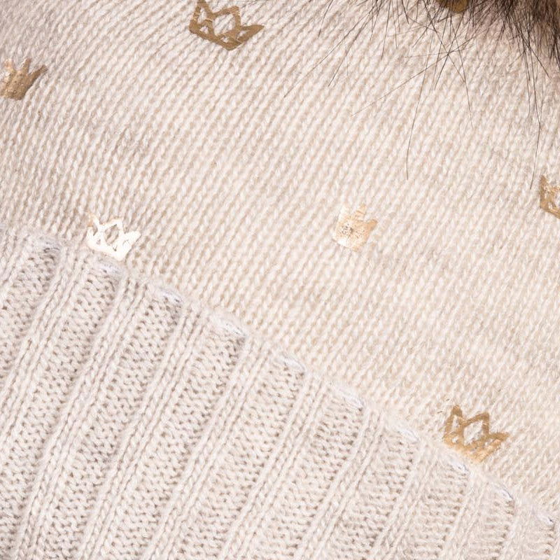 Jamiks SAMMY czapka dziewczęca kolor popiel JZB259-2 -  - #tag1# - #tag2# - #tag3# - #tag4#