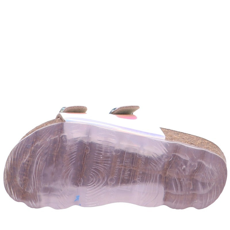 Klapki dla dziewczynek Superfit 1-000119-1010 kolor srebrny - - #tag1# - #tag2# - #tag3# - #tag4#