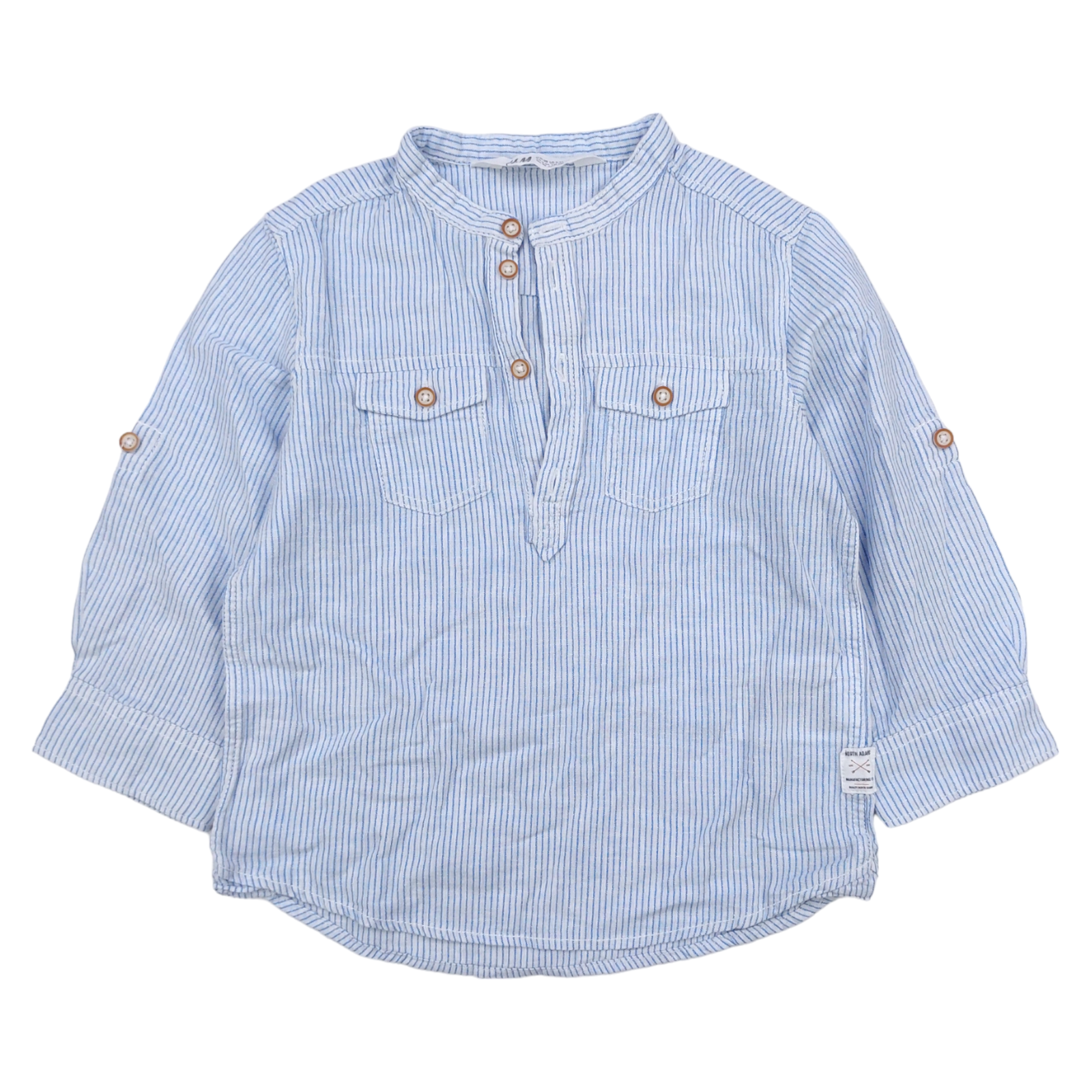 Koszula w paski chłopięca używana H&M kod 31 - - #tag1# - #tag2# - #tag3# - #tag4#