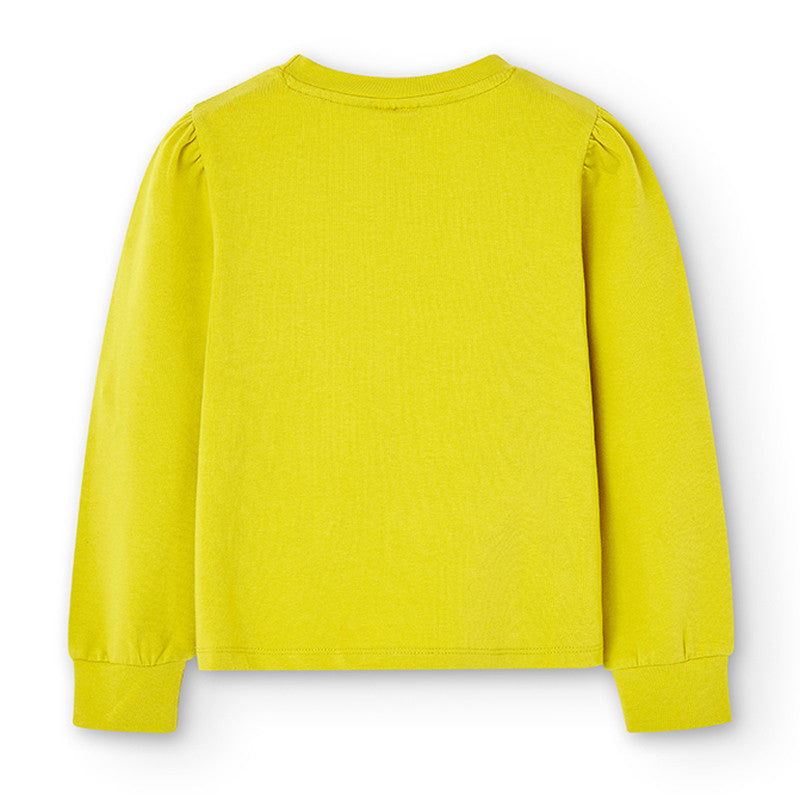 Koszulka z długim rękawem dla dziewczynek Boboli 425113-4595 kolor kiwi -  - #tag1# - #tag2# - #tag3# - #tag4#