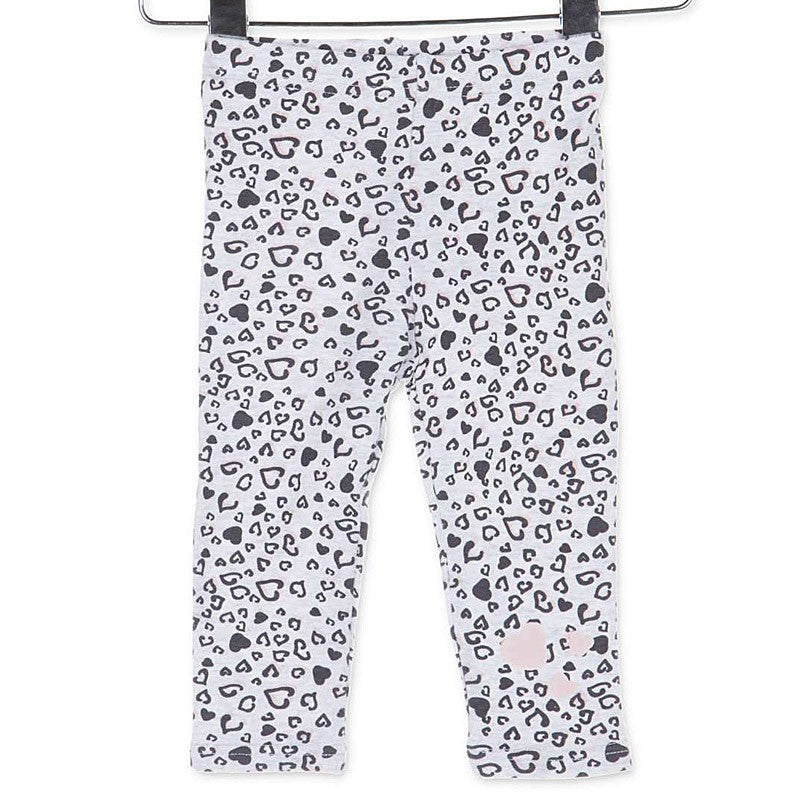 Losan legginsy dla dziewczynki kolor szary 828-6003AD - - #tag1# - #tag2# - #tag3# - #tag4#
