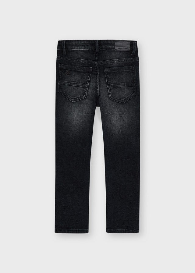 Mayoral 11-04556-031 Spodnie jeansowe chłopięce 4556-31 Czarny - - #tag1# - #tag2# - #tag3# - #tag4#