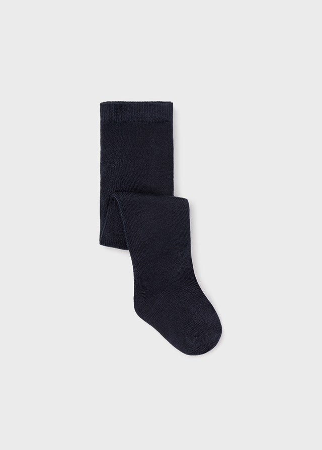 Mayoral 11-10091-030 Rajstopy gładkie dla dziewczynki 10091-30 granatowy - - #tag1# - #tag2# - #tag3# - #tag4#