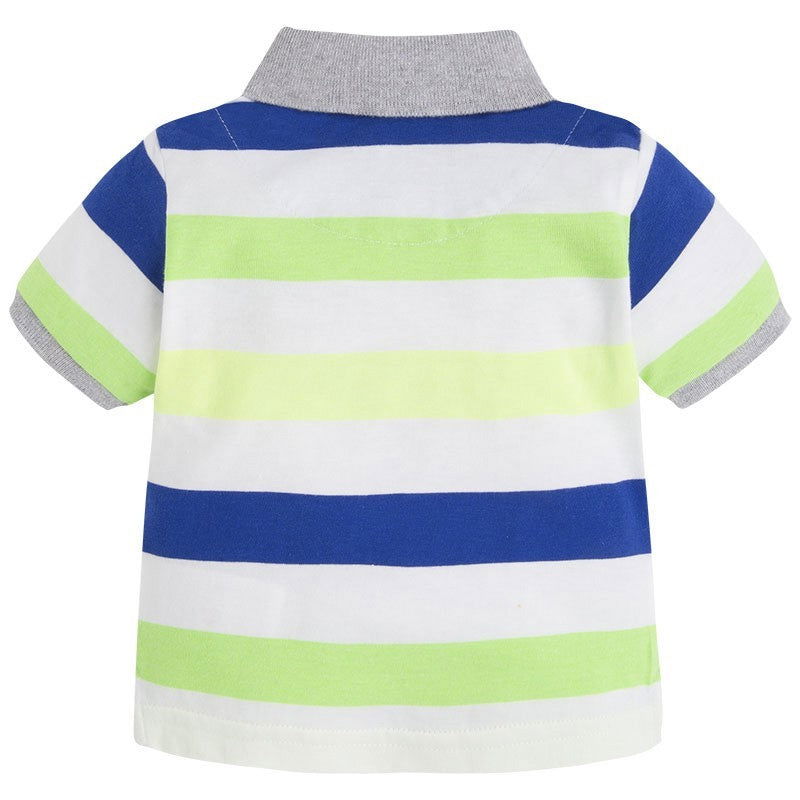 Mayoral 1132-87 Koszulka polo k.ręk.paski kolor Ziel.neon - - #tag1# - #tag2# - #tag3# - #tag4#