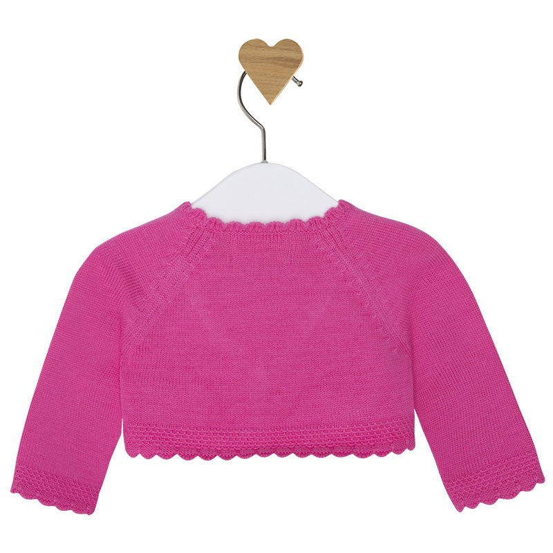 Mayoral 1316-56 Sweter rozp.dzian. kwiatki kolor Fuksja - - #tag1# - #tag2# - #tag3# - #tag4#