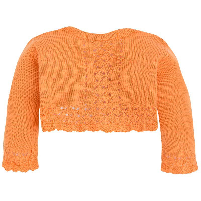 Mayoral 1317-70 Rozpinany sweterek perle Pomarańcz -  - #tag1# - #tag2# - #tag3# - #tag4#