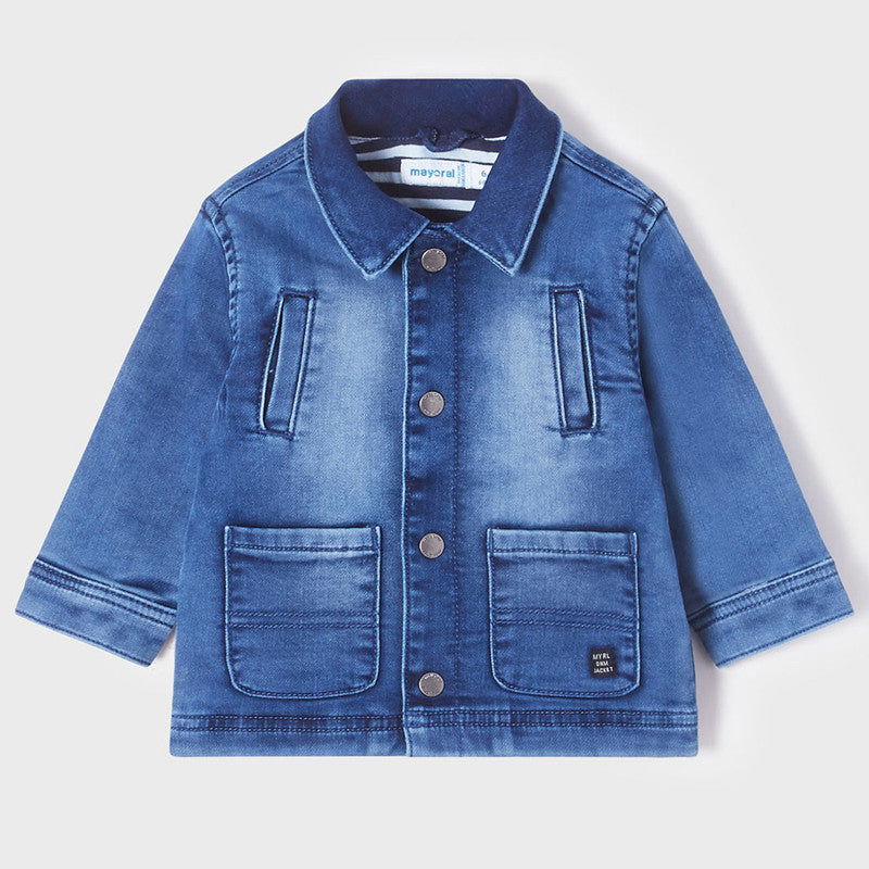 Mayoral 22-01404-005 Kurtka jeansowa chłopiec 1404-5 jeans - - #tag1# - #tag2# - #tag3# - #tag4#