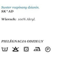 Mayoral 3318-63 Sweter rozpinany szydełko kolor Kość Słon. - - #tag1# - #tag2# - #tag3# - #tag4#