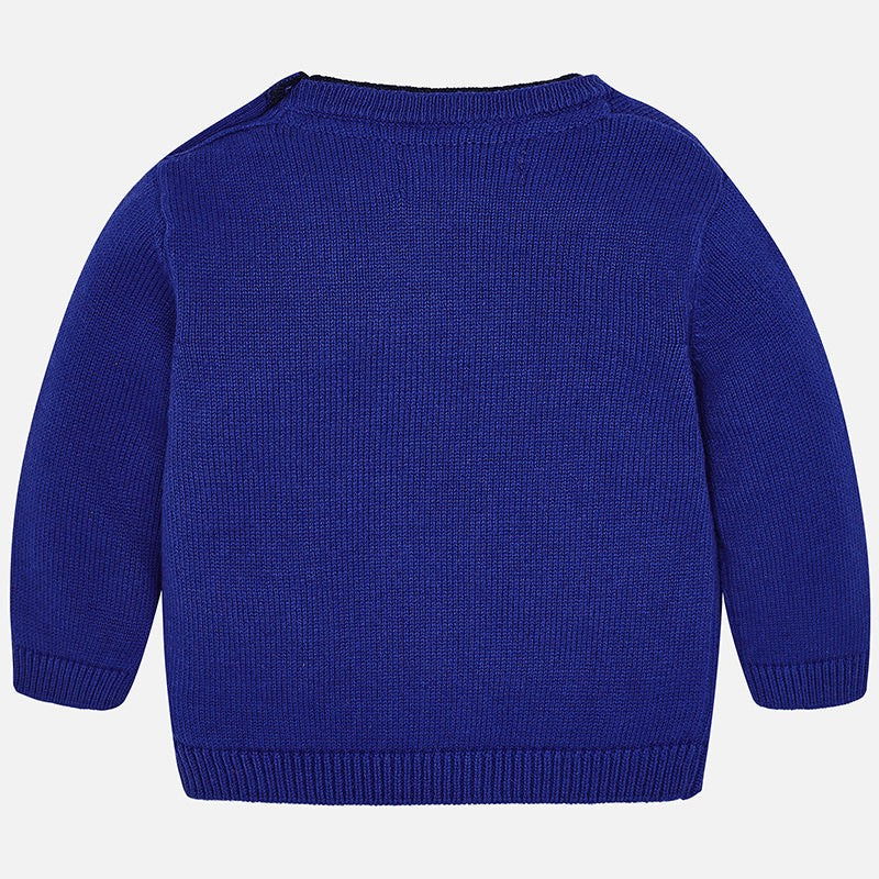 Mayoral 351-53 Sweter chłopięcy niebieski - - #tag1# - #tag2# - #tag3# - #tag4#