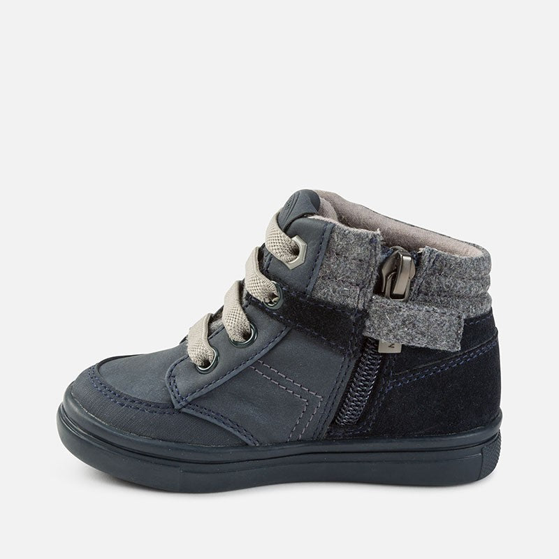 Mayoral 42758-14 Buty chłopięce przejściowe kolor granat - - #tag1# - #tag2# - #tag3# - #tag4#