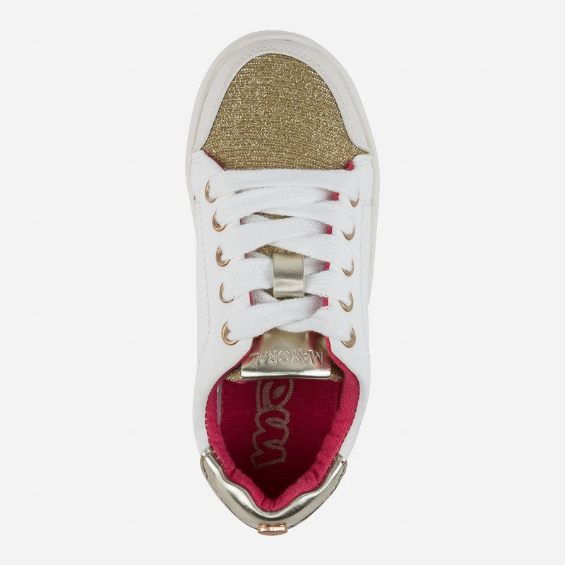 Mayoral 45741-59 Buty sportowe fantazja kolor Biały - - #tag1# - #tag2# - #tag3# - #tag4#