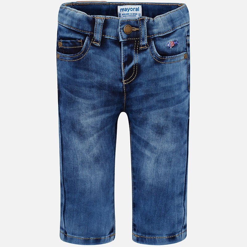 Mayoral 503-15 Spodnie jeans chłopięce kolor niebieski - - #tag1# - #tag2# - #tag3# - #tag4#