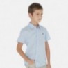 Chlapecké tričko s krátkým rukávem Mayoral 6152-52 Nebeská modř