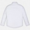 Chlapecké tričko s dlouhým rukávem Mayoral 6155-53 bílé